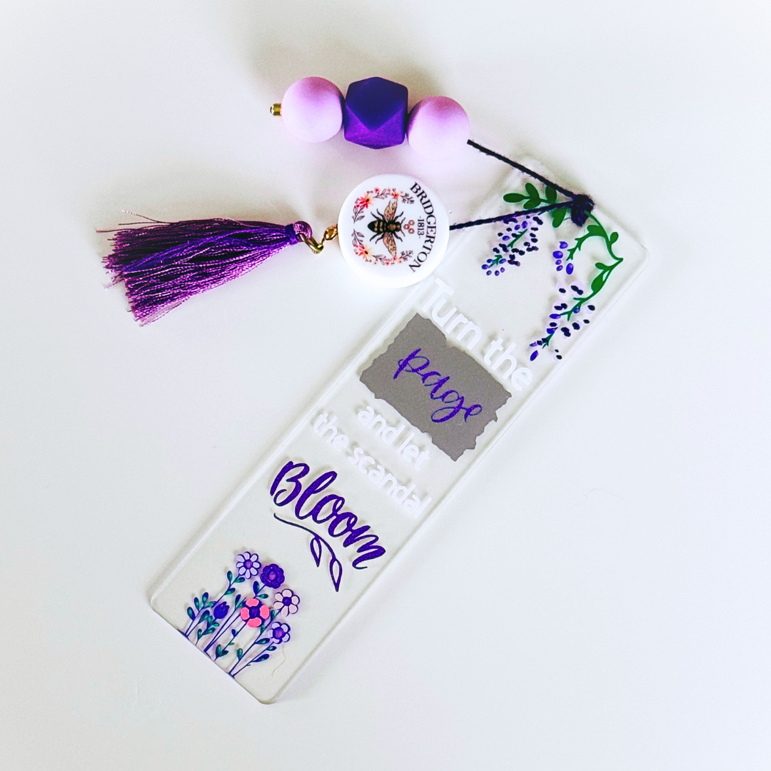 Bridgerton Themed - Scandal - Bookmark