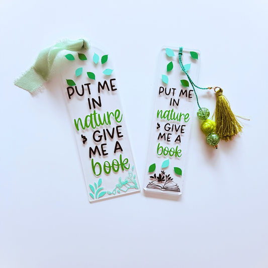 Put me in Nature - Bookmark