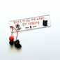 Black Cat ; Don't Cross Me -Bookmark